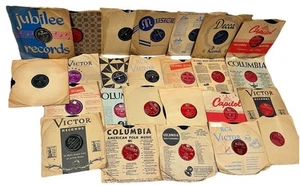Lot of 25 78 RPM Records ~ Benny Goodman Ink Spots Tony Martin Jazz Big Band - Picture 1 of 7