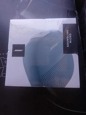 Altavoz Bluetooth Micro Portátil Bose SoundLink Azul Piedra Sellado de Fábrica Sin Abrir Foto 1 de 4