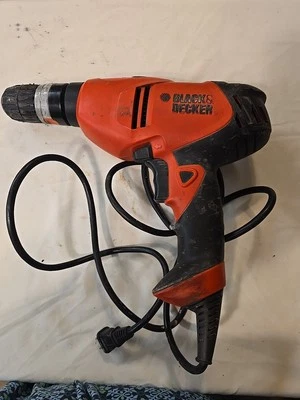 Black & Decker Corded 3/8"Keyless Chuck Drill DR220 Type 5 Corded 120V - Image 1 of 4