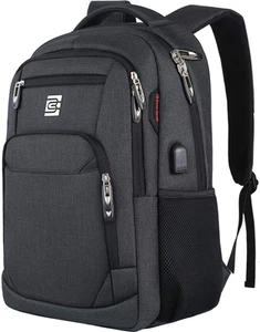 Laptop Rucksack, Business Reisen Anti Diebstahl Slim Robust Laptop Rucksack mit USA - Bild 1 von 12
