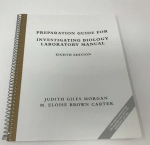 Preparation Guide for Investigating Biology Lab Manual, 8th Edition - Picture 1 of 4