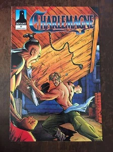 GENESIS #1 CHARLEMAGNE #0 Feb 1994 Jim ShooterDeborah Lot 2 Defiant comic - Picture 1 of 2