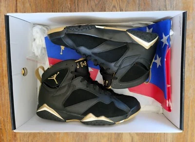 Air Jordan 7/6 Retro Golden Moments Pack - Talla 11.5 Foto 1 de 4