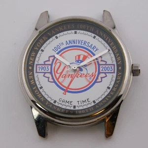 GAME TIME New York Yankees #38868-1 Quartz Analog Men's Watch New Battery - Picture 1 of 9