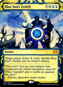 Magic FOIL Blue Sun`s Zenith, Strixhaven Mystical Archive - Bild 1 von 1