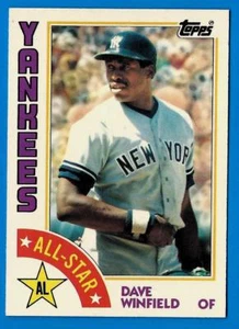 1984 Topps Tiffany Dave Winfield All-Star Karte # 402 (vg) - Bild 1 von 1