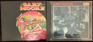 2CD LOT GARY MOORE GRINDING STONE & STILL GOT THE BLUES UK ROCK THIN LIZZY - Picture 1 of 4