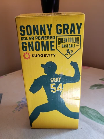Oakland Athletics A's 2015 Sonny Gray Solar Power Gnome not a Bobblehead Cover