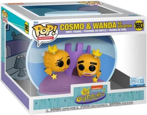 Funko Pop Moment: Fairly Odd Parents - Cosmo and Wanda as Goldfish Pop! Vinyl - Picture 1 of 2