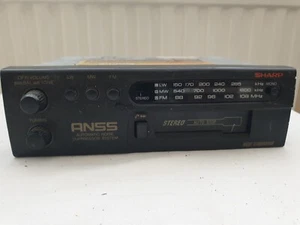 Vintage Sharp RG-F296E (BK) Car Radio Cassette Stereo - UNTESTED - Zdjęcie 1 z 7