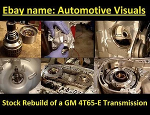STOCK DVD VIDEO TRANSMISSION REBUILD OVERHAUL MANUAL 4T65E-HD 4T65E 4T65-E TRANS - Bild 1 von 1