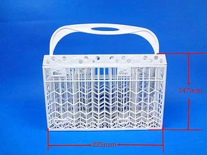 Dishwasher Spare Parts Cutlery Basket Rack WHITE (Suits Many Brand) (B78) - Picture 1 of 7