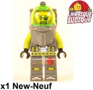 LEGO Figürchen Minifig Atlantis Diver 5 Taucher Ace Speedman No Palme atl005 New - Picture 1 of 1