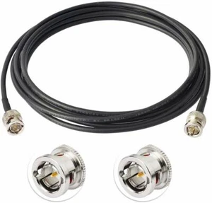 3G SDI HD-SDI Cable BNC Cable Thin & Short (Belden 1855A) 200ft SDI Video Cable - Picture 1 of 5
