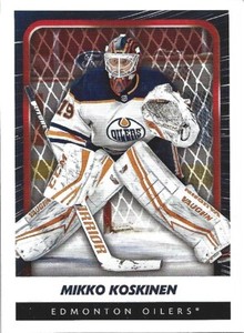 Mikko Koskinen - Net Savings #650 - 2021-22 Topps NHL Stickers - Base