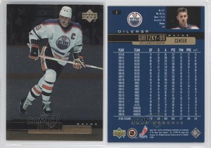 1999-00 Upper Deck Gold Reserve Wayne Gretzky #2 HOF