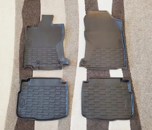 2020-2024 SUBARU OUTBACK/LEGACY All Weather Floor Mat Set Black OEM - Foto 1 di 6