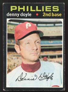 Denny Doyle 1971 Topps #352 Philadelphia Phillies VG WR {0610