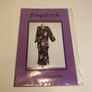 Ragstock Túnica Conjunto Talla S M L Sin Piezas Patrón Falda Vestido - Imagen 1 de 3