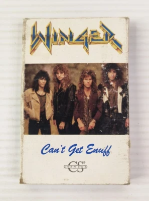 Winger, Can't Get Enuff, Cassette Single 1990 Foto 1 de 4