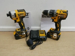 DeWALT DCK266M2T 18V DCD796 combi drill + DCF887 impact driver 2 x 4 ah kit - Picture 1 of 2