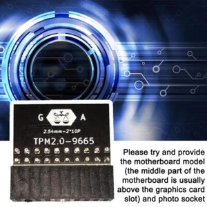 For ASUS TPM-L R2.0 Compatible Trusted Platform TPM W39C W8Z0 2024 V2X2 (20 W9E4 - Bild 1 von 9