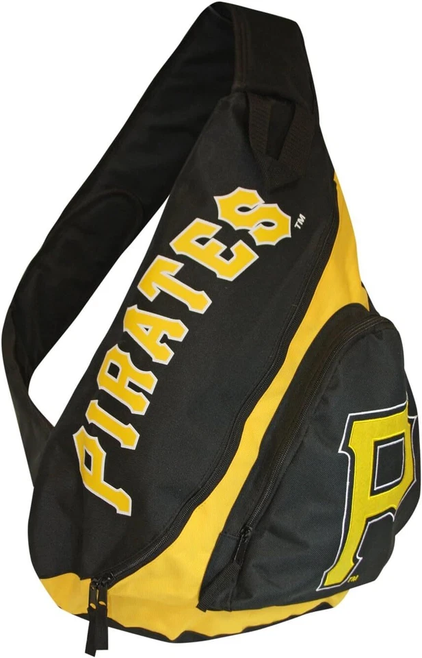 Pittsburgh Pirates MLB Bandolera Bolsa Libro Cámara Estuche Trasero Escuela Slinghot Foto 1 de 1