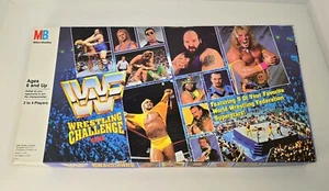 1990 VTG WWF Wrestling Challenge Board Game By Milton Bradley Complete UNUSED! - Picture 1 of 12