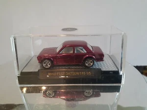 HOT WHEELS by RALPH'S CUSTOMS MauiFest DATSUN 510 MAGENTA SPECTRAFLAME R.R - Picture 1 of 10