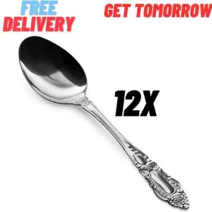 Dinner Spoons Stainless Steel Table Spoons Flatware (Set of 12) - Picture 1 of 7