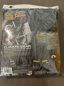 BRAND NEW ! CLC Custom LeatherCraft Nylon 3 Pc Rain Suit PVC Backing 2XL - Picture 1 of 2