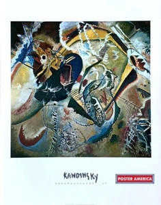 Wassily Kandinsky Improvisation 35 Kunstdruck 22 x 28 - Bild 1 von 8