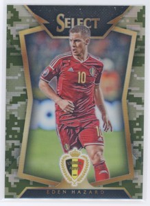 EDEN HAZARD 2015-16 PANINI SELECT CAMO PRIZM #138/249