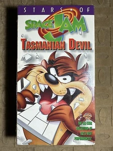 Vintage Stars of Space Jam Tasmanian Devil VHS Tape 1996 (Sealed) - Imagen 1 de 5