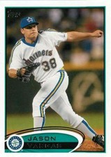 2012 Topps #269 Jason Vargas Mariners NM-MT 