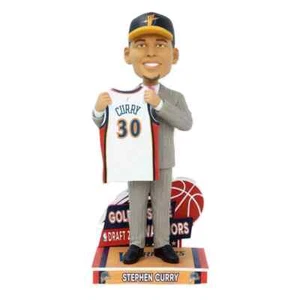 Stephen Curry Golden State Warriors 2009 NBA Draft Pick Bobblehead New in Box LE - Picture 1 of 3