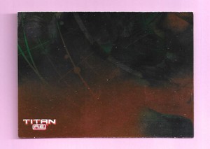 Titan A.E. Inkworks 2000 Future of Earth Foil Card C7 Conceivine A Cosmos