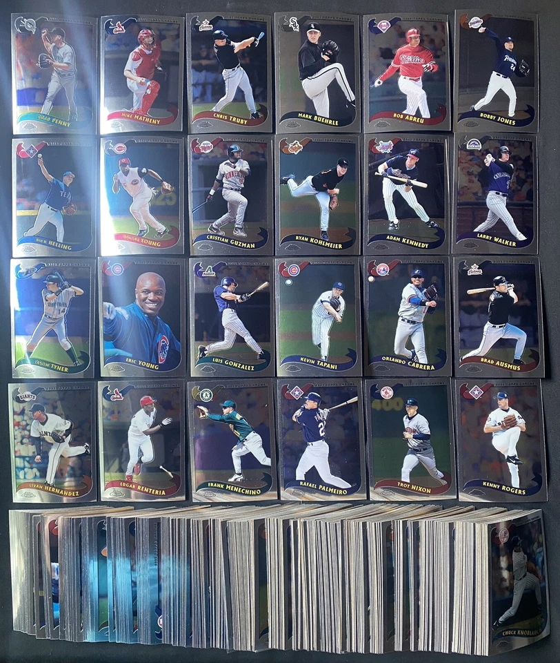 2002 Topps Chrome - Baseball Cards - #1-220 - Complete Your Set - You U Pick - Image 1 of 1