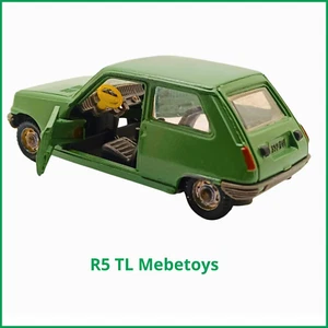 Modelo De Coche Mebetoys Renault 5 TL Apertura 1/43 Verde De Colección Die Cast - Imagen 1 de 5