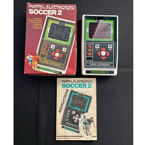 Complete 1979 Mattel Electronics Soccer 2 Handheld Game, Tested and Working - Picture 1 of 11