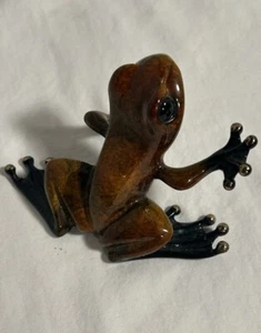 Frogman Tim Cotterill HIGH FOUR Bronze Frog Limited Edition 2303/5000 Stunning - Picture 1 of 9