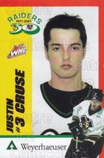 2001-02 Prince Albert Raiders #5 Justin Cruse