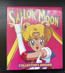 1997 Dart Sailor Moon Awesome And Prismatic 1-72 Set With Collectors Binder