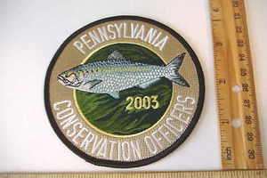 ~2003 PENNSYLVANIA CONSERVATION OFFICER TOPPA TESSUTO~ - Foto 1 di 2