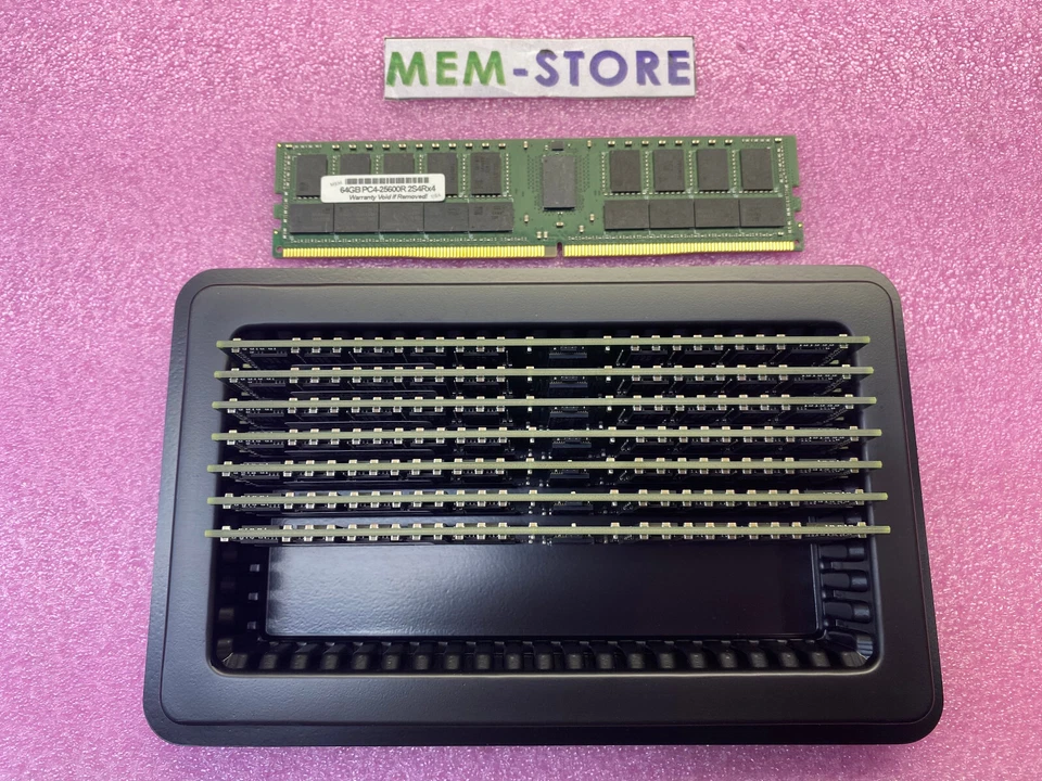 512GB 8x64GB DDR4-3200 3DS Reg R-DIMM Memory for ASUS Pro WS WRX80E-SAGE SE WIFI - Image 1 of 1