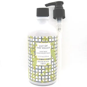 Beekman 1802 LILIE DES TALS Ziegenmilch HAND & KÖRPERWÄSCHE 12,5 FL OZ - Bild 1 von 2