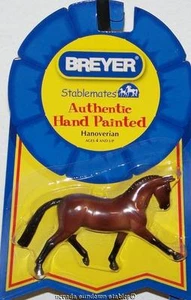 Caballos modelo Breyer compañero estable bahía roja caballo de Hannoveria - Imagen 1 de 1