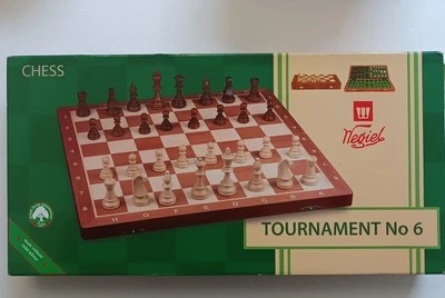Torneo Wegiel Nº 6 Madera Profesional Ajedrez Madera Szachy De Plantación  Foto 1 de 4