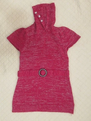 Suéter Pullover Rojo Manga Corta Faded Glory Niña Talla L (10-12) Foto 1 de 4