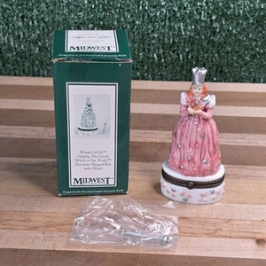 Wizard Of Oz Glinda the Good Witch Trinket Box & Wand Midwest Cannon Falls 1998 - Picture 1 of 9